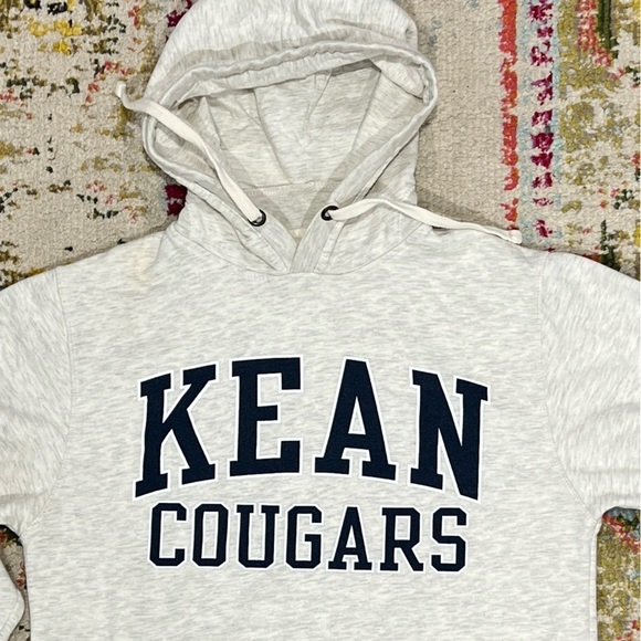 Kean University Cougars League Gray Hoodie Jumper Sweatshirt - Picture 3 of 4